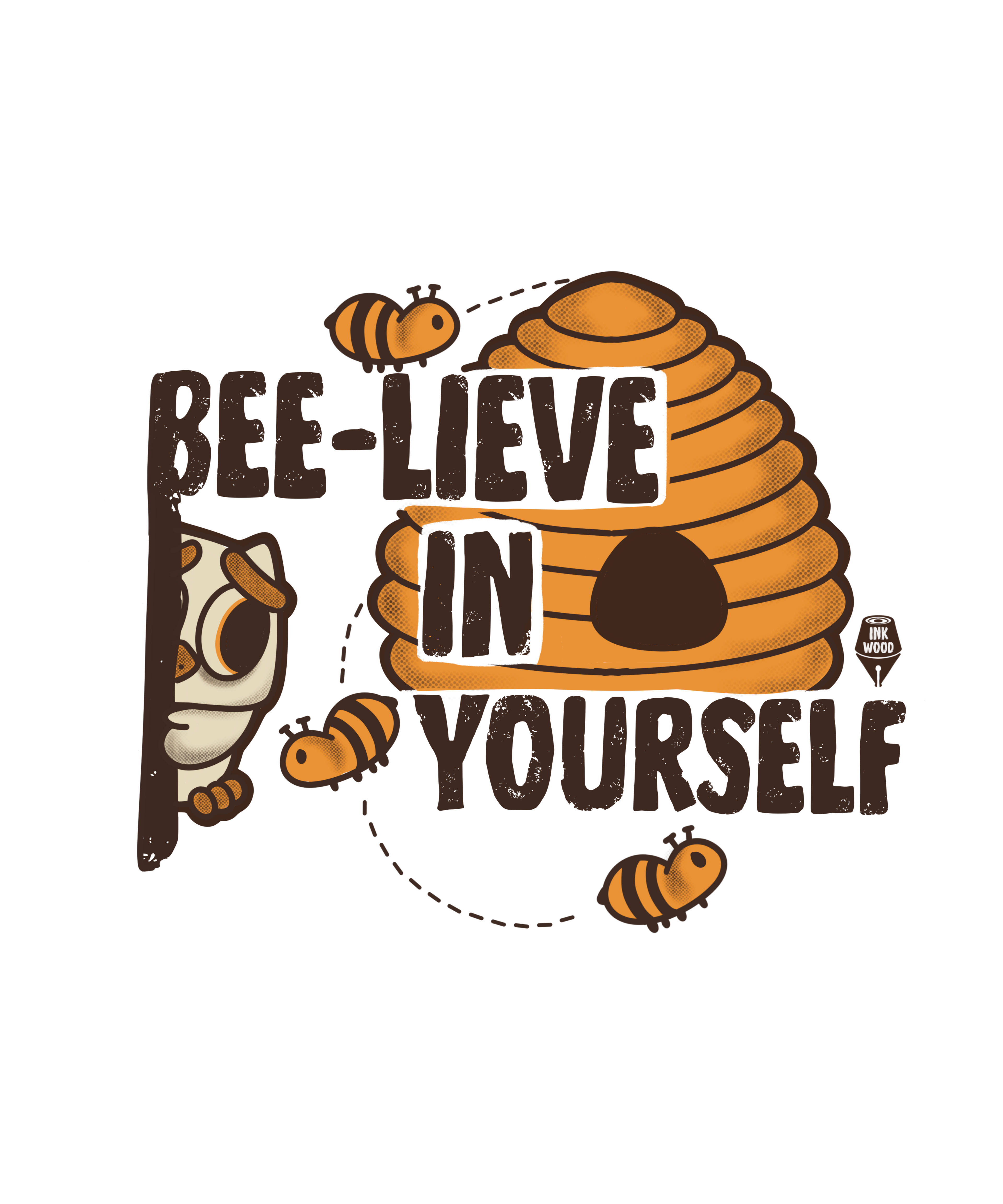 Illustration sticker - cute & aesthetic sticker for laptop, Notebook and daily use